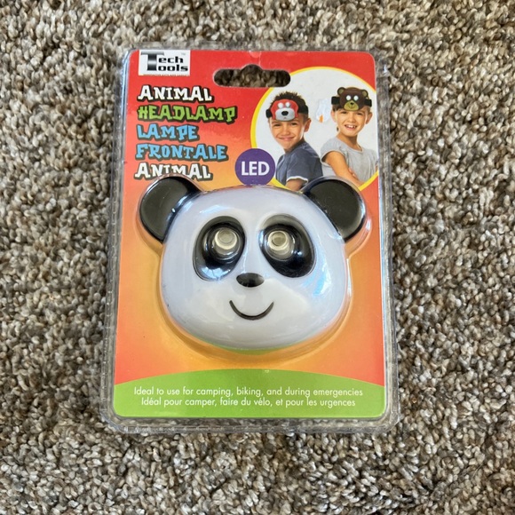 Tech tools animal 🐼 headlamp. NIP - Picture 1 of 2